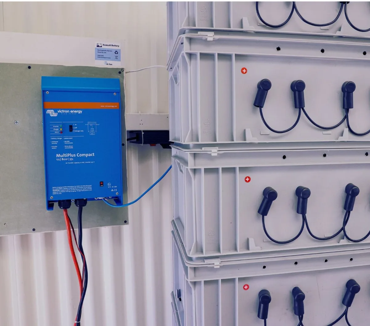 Clinic – Energieopslag eigen huis - Zeezoutbatterij